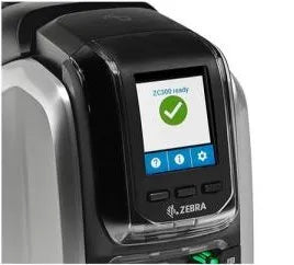 Zebra Printer ZC300; Single Sided; Uk/Eu Cord; USB & Ethernet; Windows Driver; Cardstudio 2.0 (standard) Application; 200 Pvc Cards; Y image 5