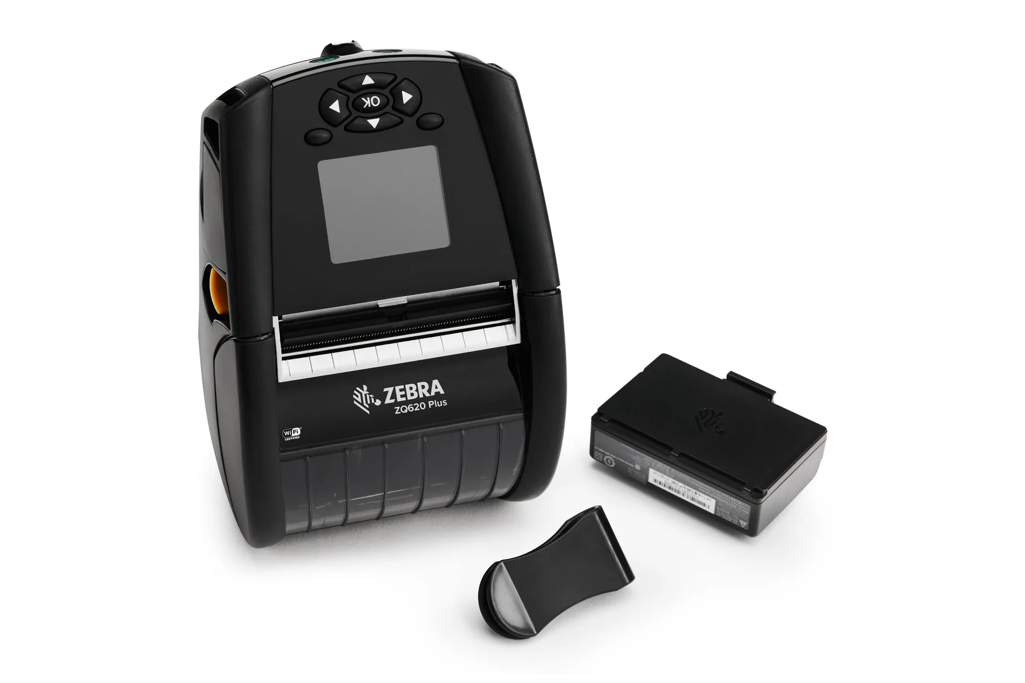 Zebra Dt Printer ZQ620 Plus 3''/72MM; English Fonts;dual 802.11AC / BT4.X; Linered Platen; 0.75'' Core; Group E; Shoulder Strap; image 5
