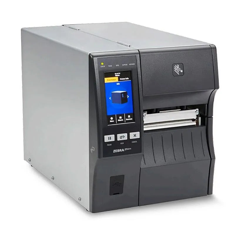 Zebra Tt Printer ZT411; 4''; 203 DPI; Euro And Uk Cord; Serial; USB; 10/100 Ethernet; Bluetooth 4.1/MFI; USB Host; Ezpl image 5