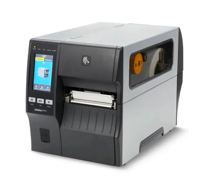 Zebra Tt Printer ZT411; 4''; 203 DPI; Euro And Uk Cord; Serial; USB; 10/100 Ethernet; Bluetooth 4.1/MFI; USB Host; On-Metal; Rfi image 2