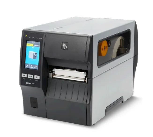 Zebra Tt Printer ZT411; 4''; 203 DPI; Euro And Uk Cord; Serial; USB; 10/100 Ethernet; Bluetooth 4.1/MFI; USB Host; On-Metal; Rfi image 3