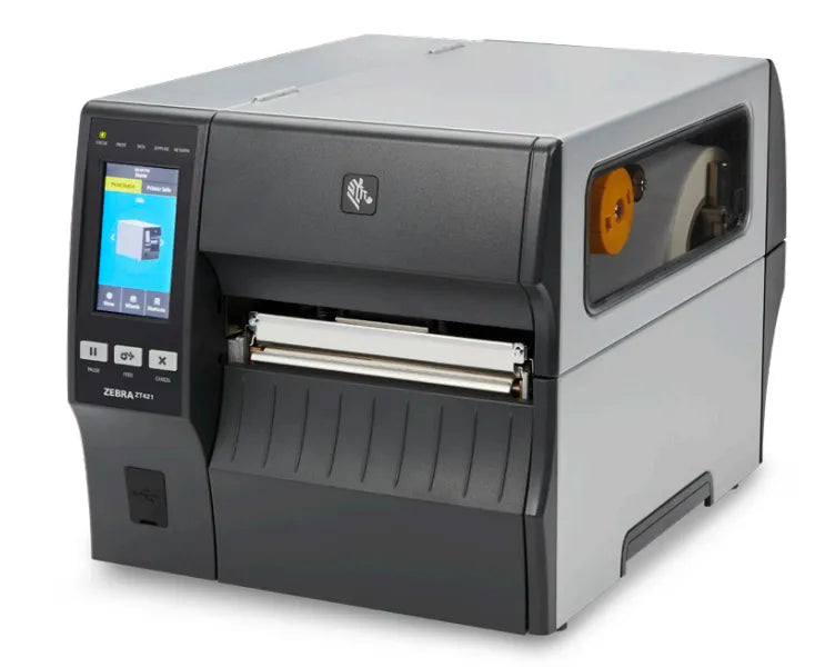 Zebra Tt Printer ZT421; 6''; 300 DPI; Euro And Uk Cord; Serial; USB; 10/100 Ethernet; Bluetooth 4.1/MFI; USB Host; Ezpl image 2