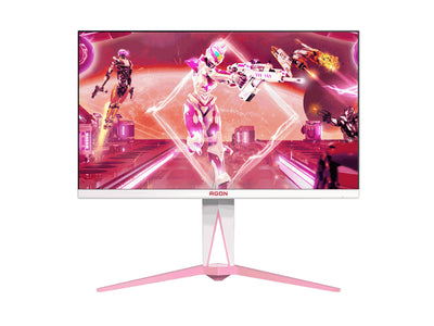 27Inch AG275QXR  AOC  New Pink Gaming Monitor Screen