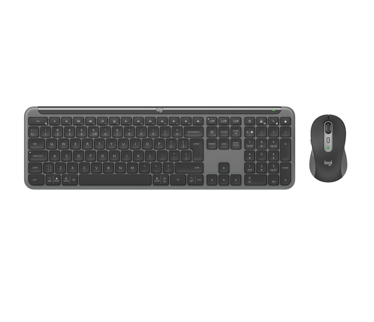Logitech 920-012490- Logitech MK950 Signature Slim Combo Connect Via