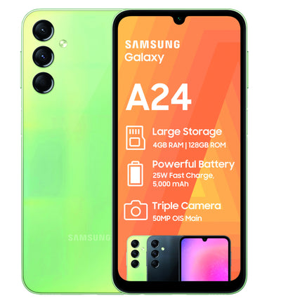 Samsung Galaxy A24 128GB Dual Sim | Lime color