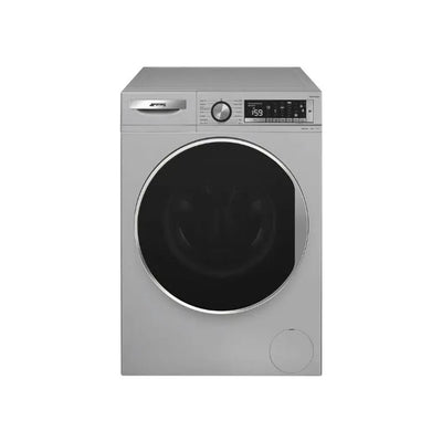 Smeg 9kg Silver Front Loader Washing Machine WM3T94SSA