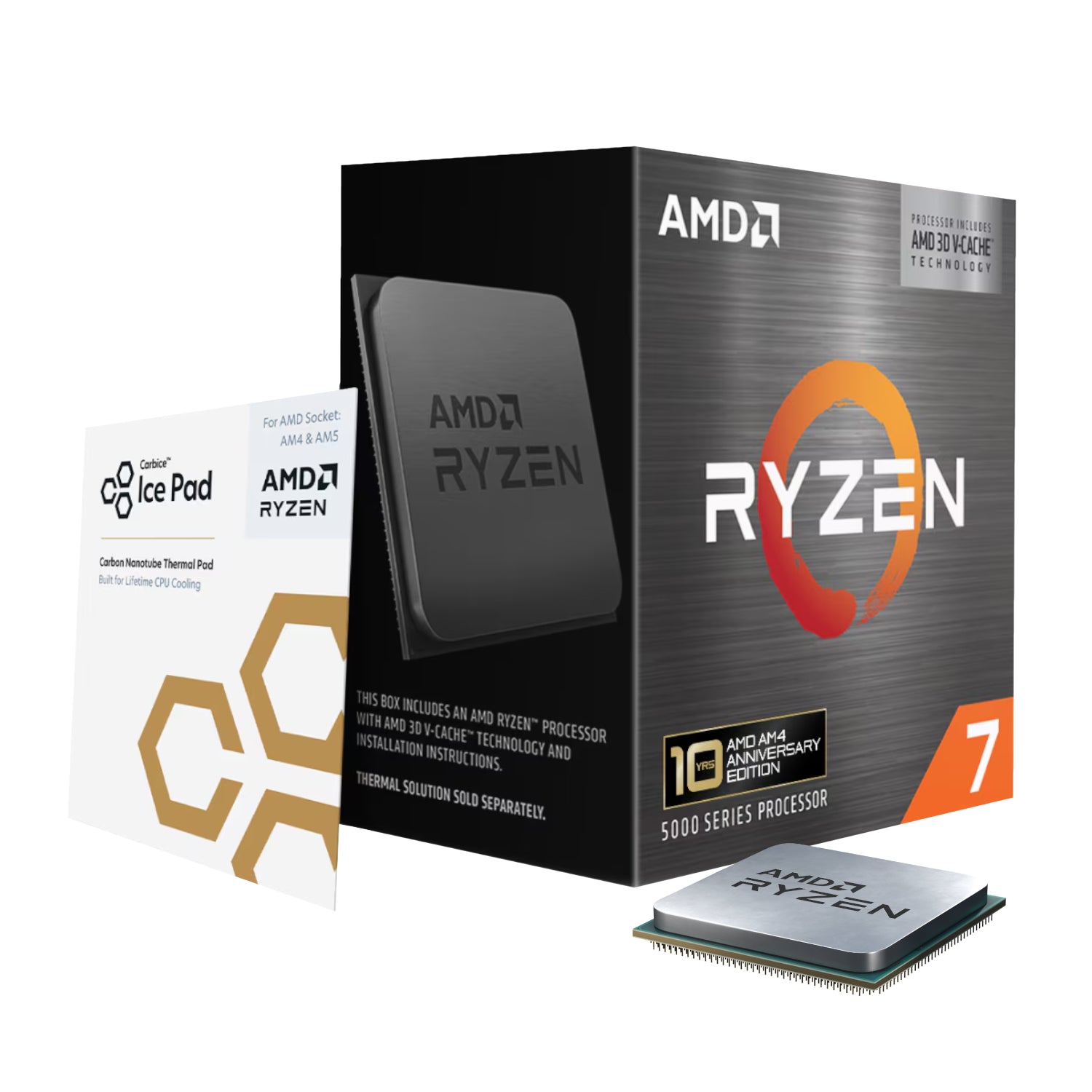 AMD Ryzen™ 7 5800X3D 8-CORE 3.4GHZ AM4 CPU image 3