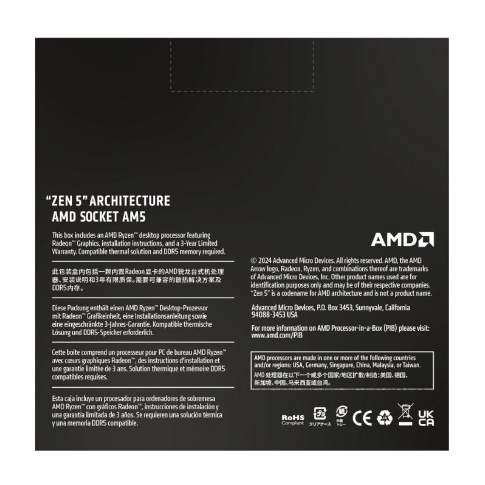 AMD Ryzen 7 9700X 8-CORE 3.8GHZ AM5 CPU image 5