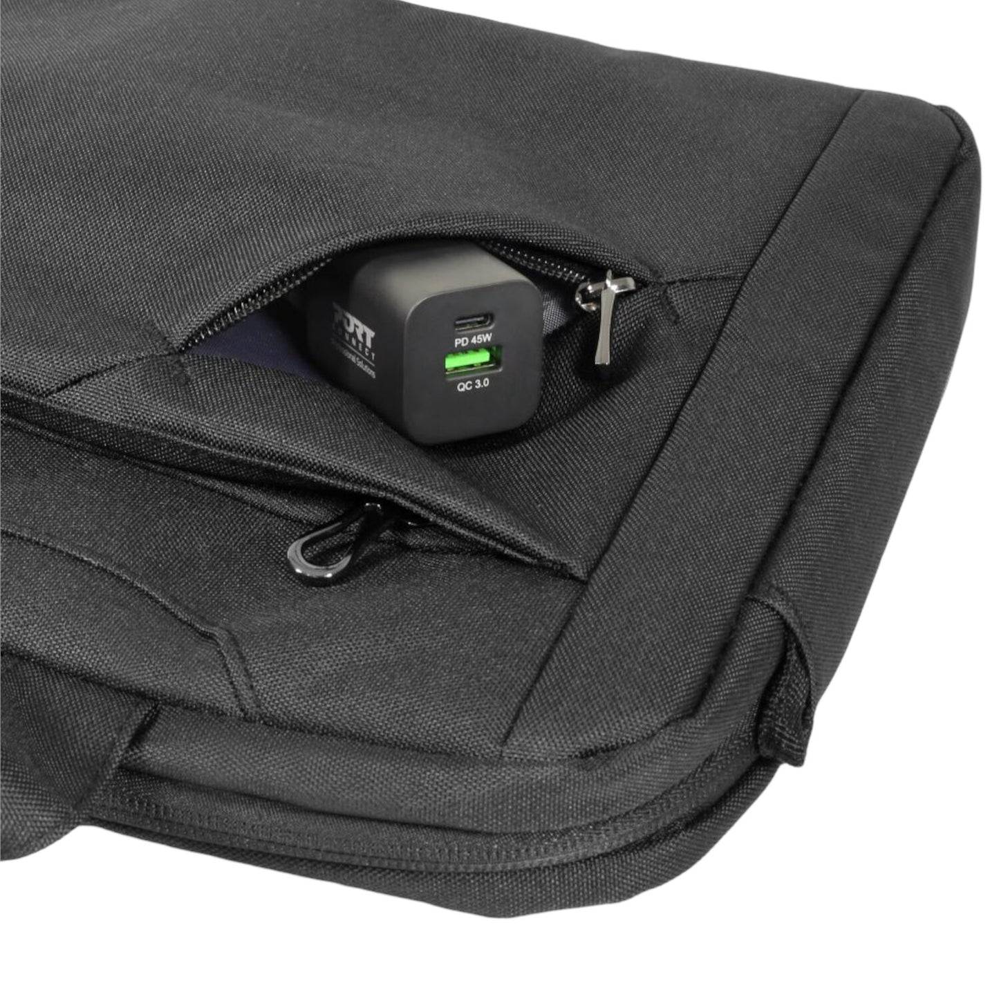Port Designs Sydney Eco 15.6” Laptop Bag Black image 5