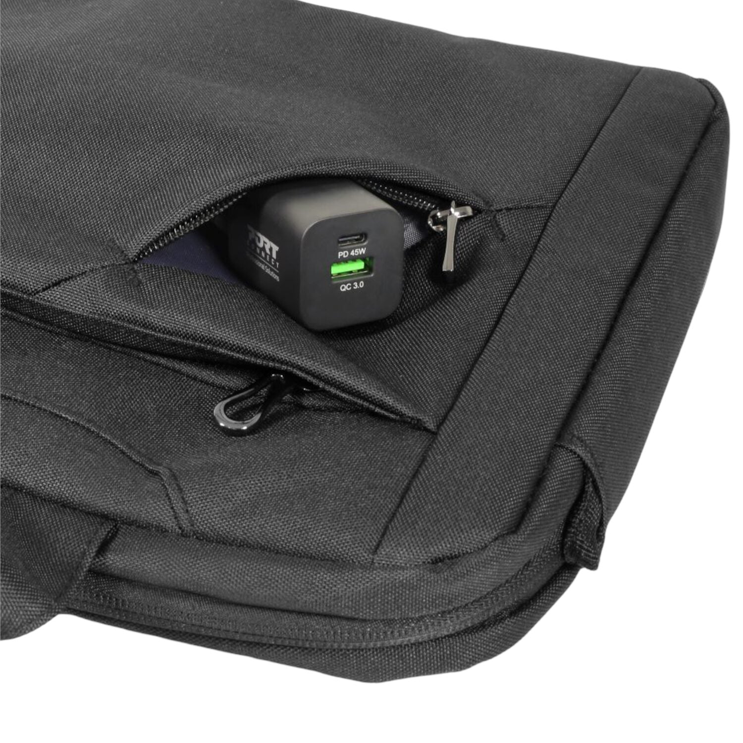Port Designs Sydney Eco 15.6” Laptop Bag Black image 5