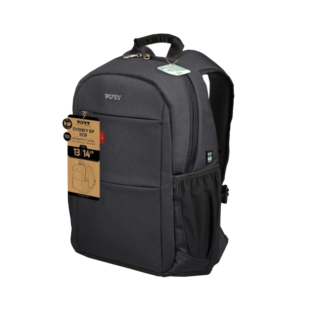 Port Designs Eco Sydney 13/14" Backpack Black image 6