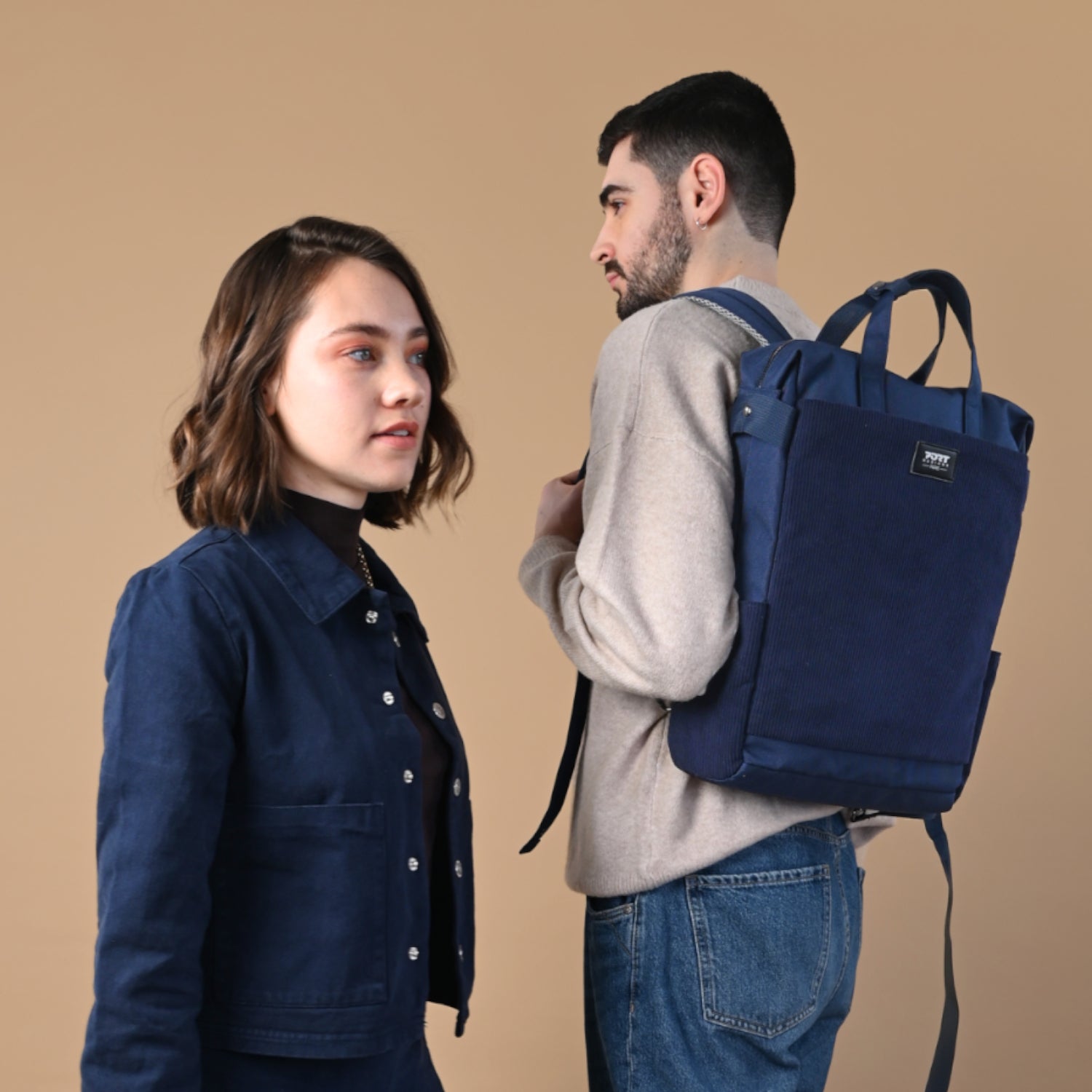 Port Designs Milano II Eco 14/16″ Totepack – Navy Blue image 4