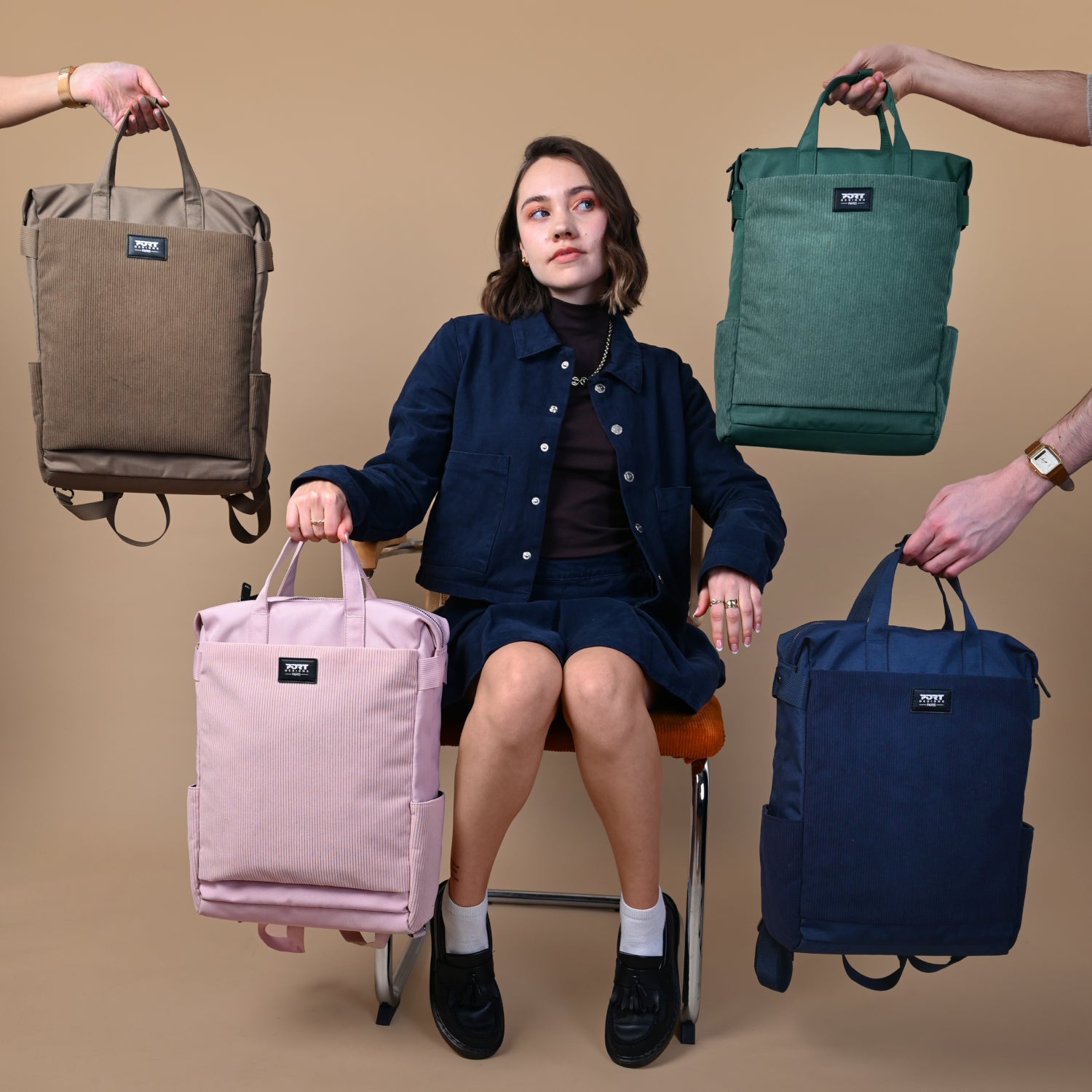 Port Designs Milano II Eco 14/16″ Totepack – Blush Pink image 5
