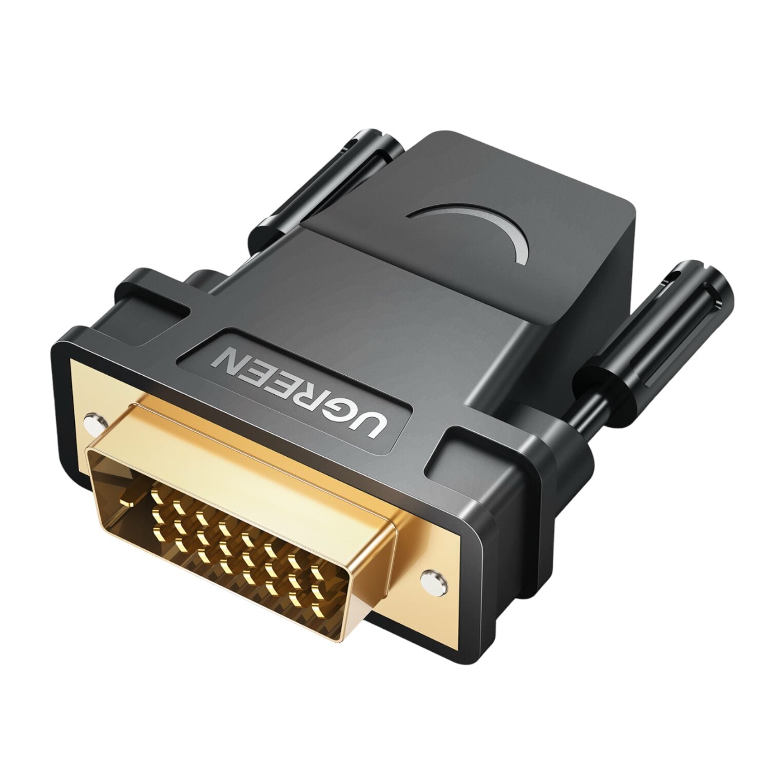 Ugreen Dvi (24+1) Male To HDMI Female Adapter Black