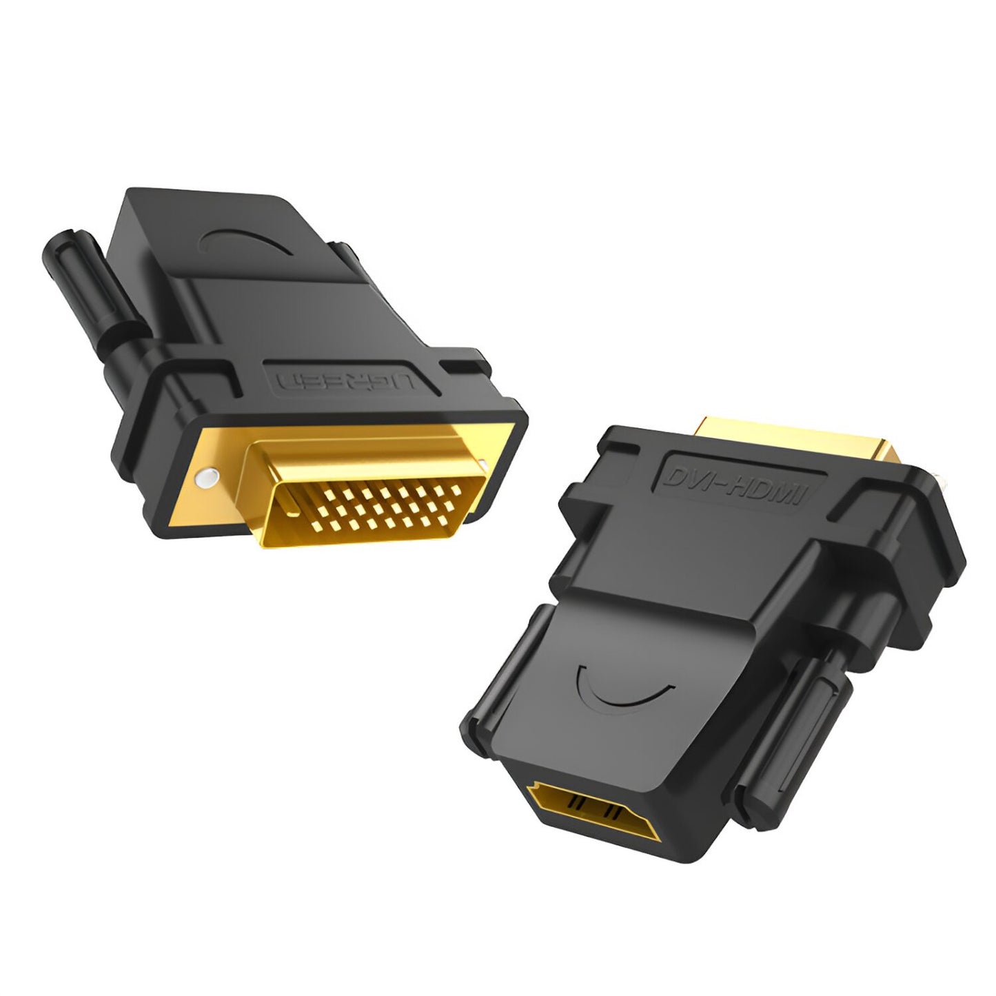 Ugreen Dvi (24+1) Male To HDMI Female Adapter Black image 2
