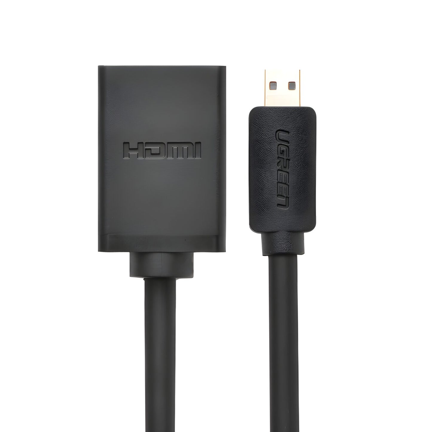 Ugreen Micro HDMI Male To HDMI Female Adapter Black image 2