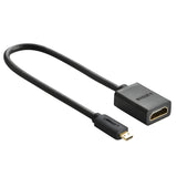 Ugreen Micro HDMI Male To HDMI Female Adapter Black image 3