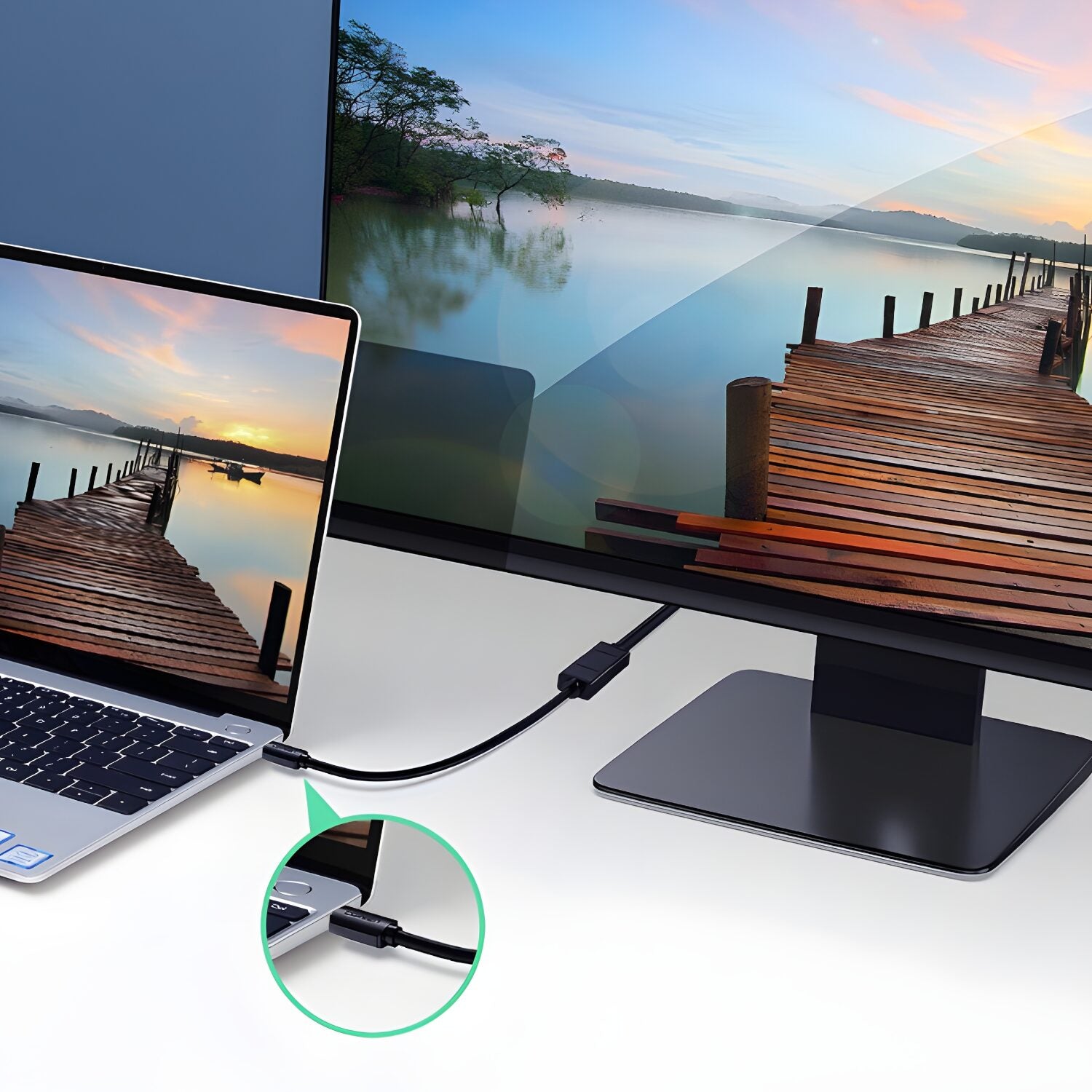 Ugreen Micro HDMI Male To HDMI Female Adapter Black image 4