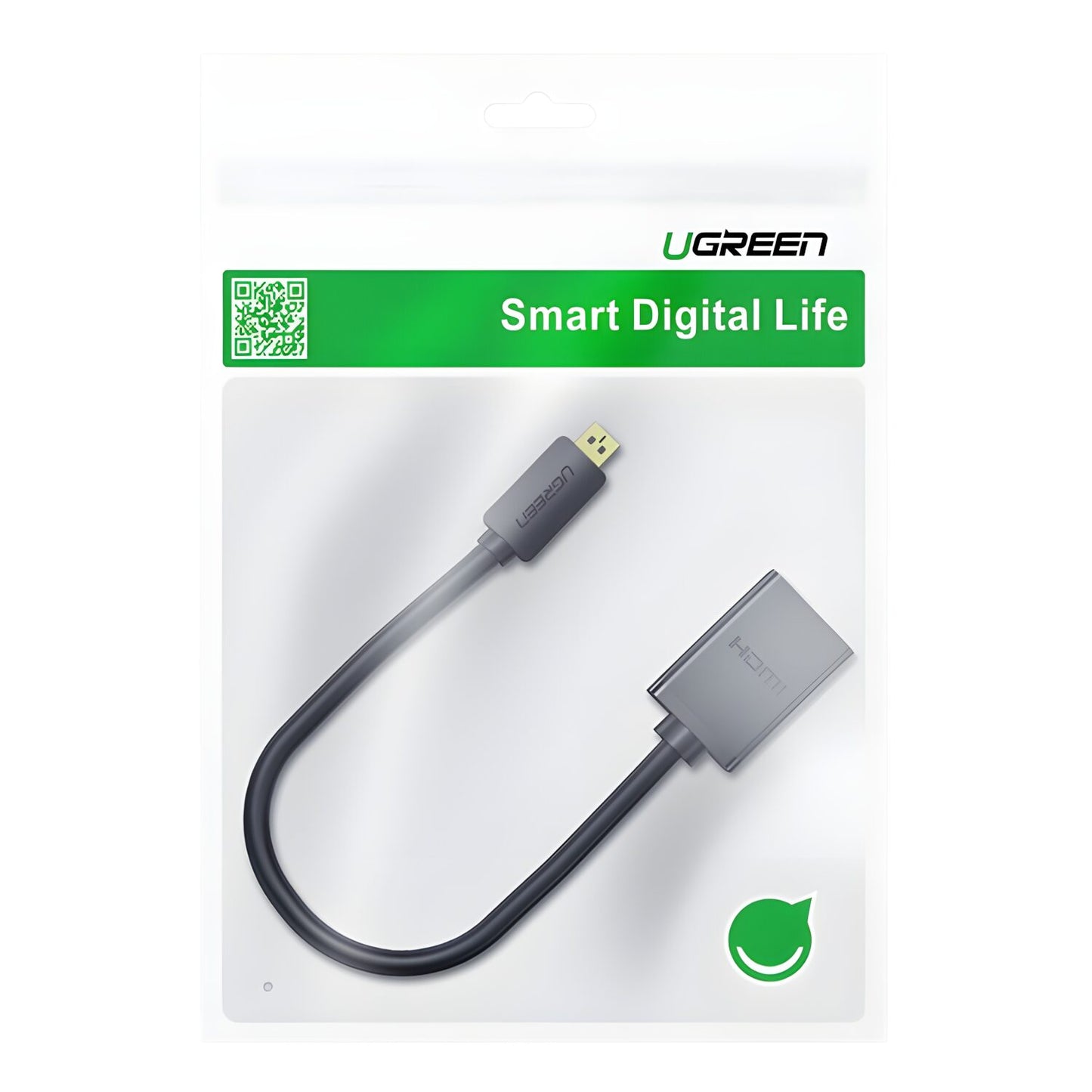 Ugreen Micro HDMI Male To HDMI Female Adapter Black image 5