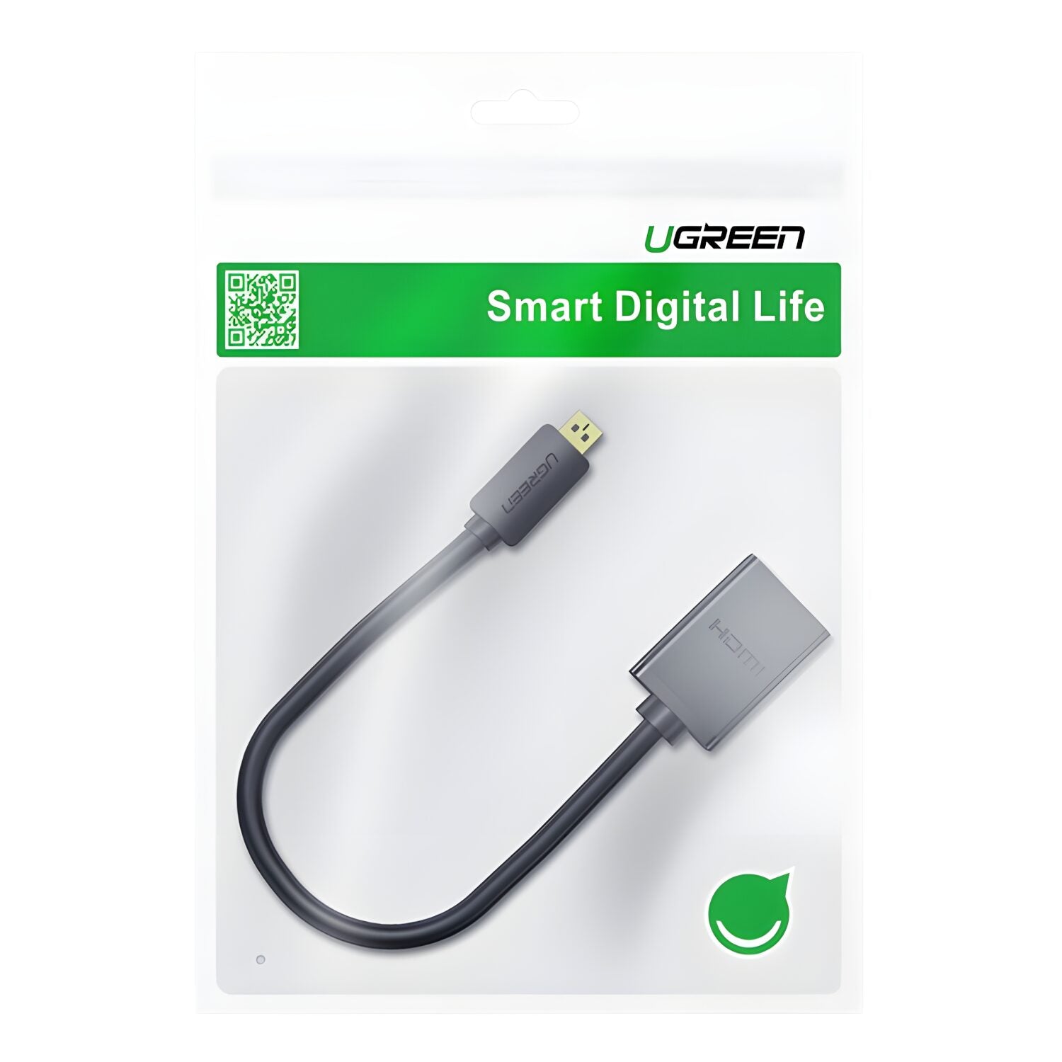 Ugreen Micro HDMI Male To HDMI Female Adapter Black image 5