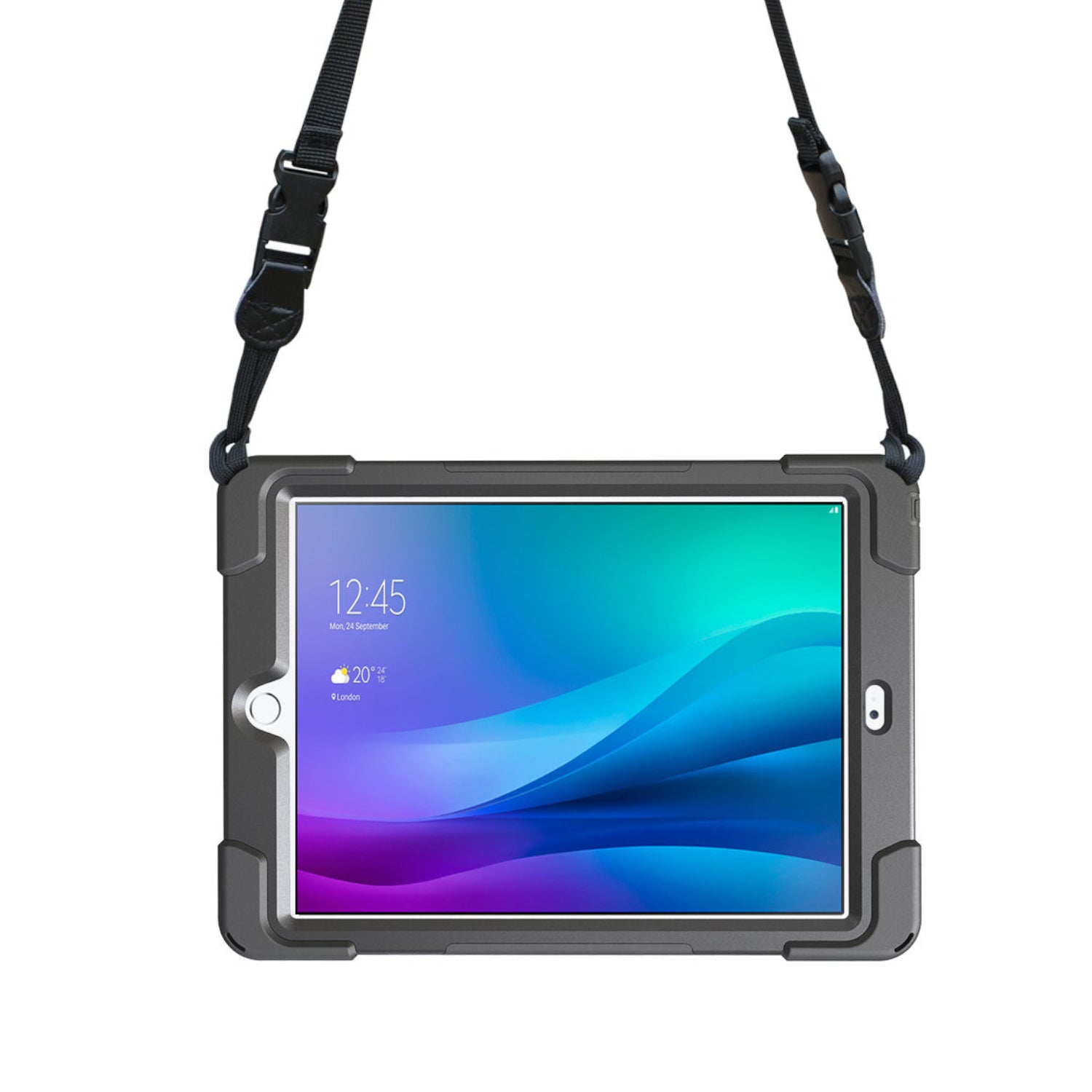 Port Designs Pro Shock 360 Rugged Protective And Rotative Folio For Samsung Galaxy Tab A9+ Black image 6