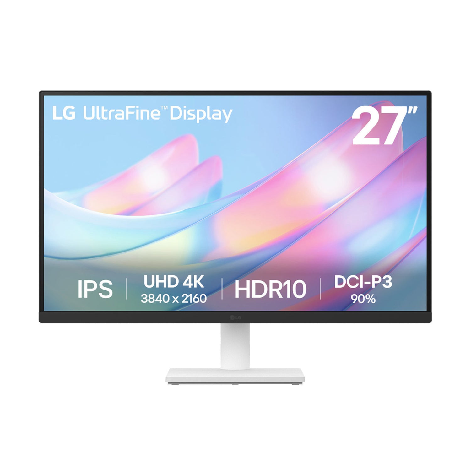 Lg Ultrafine 27" 4K UHD IPS Monitor White