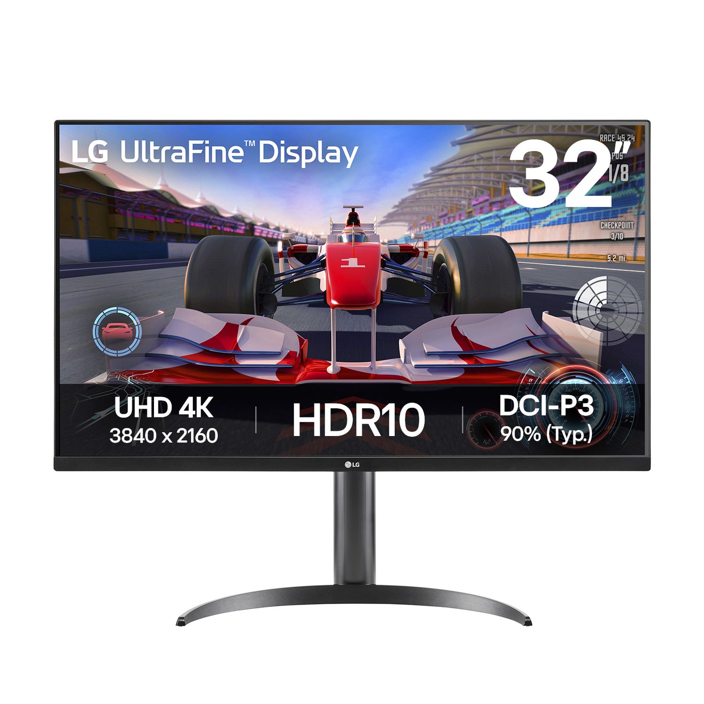 Lg Ultrafine 32" 4K UHD 60HZ Va Monitor