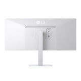 Lg Ultrawide 34" FHD IPS White Monitor 100HZ USB-C Incl Speaker image 4