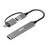 Port Connect USB Type-C To 4-PORT Usb-A 3.0/2.0 Hub image 3