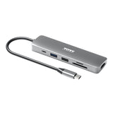 Port Connect 5-IN-1 USB Type-C 4K Docking Station