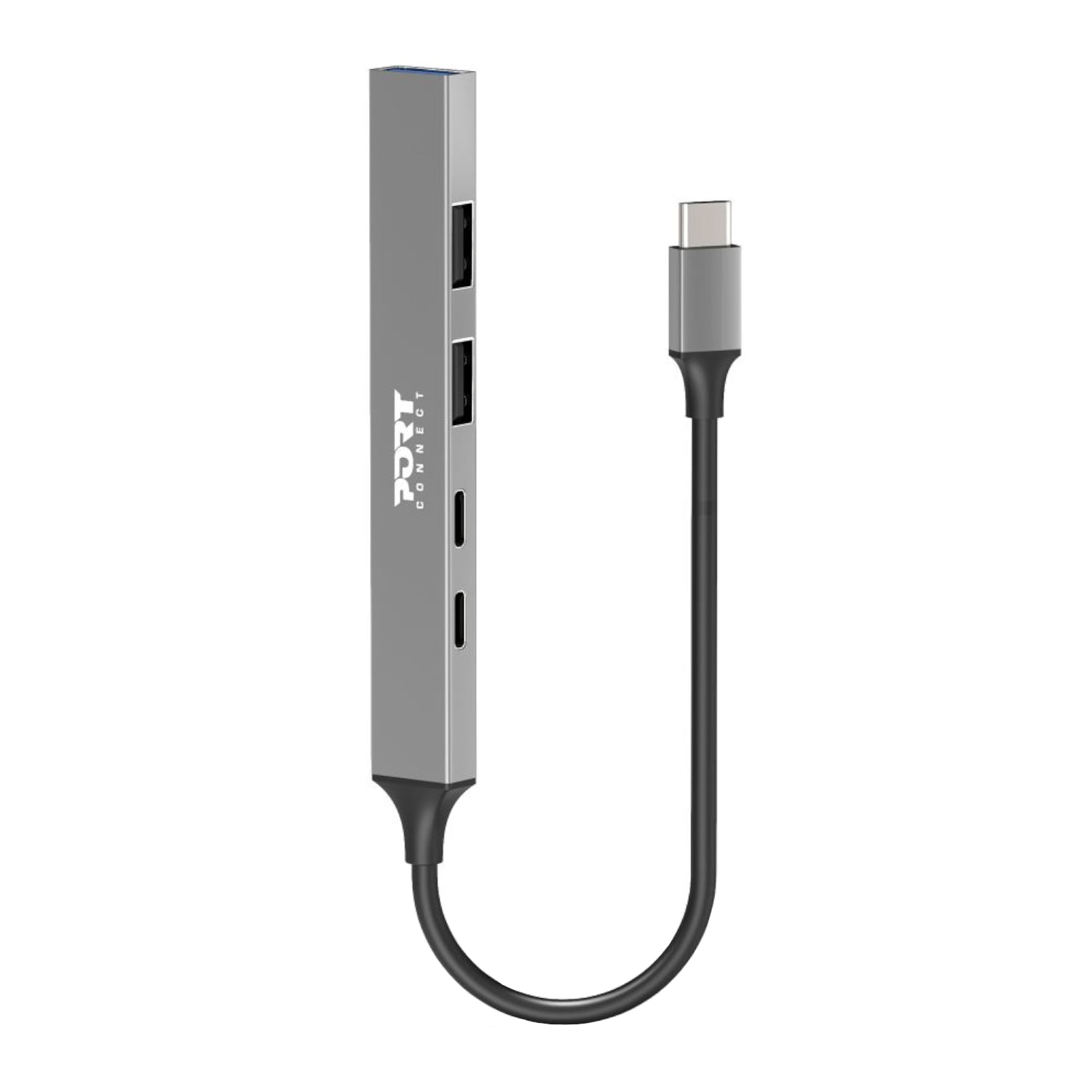 Port USB Type-C Hub 4 X USB + 1 X Charging Port image 2