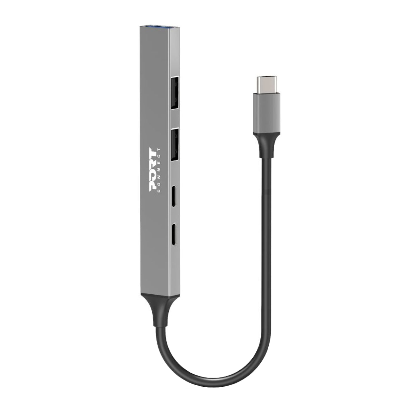 Port USB Type-C Hub 4 X USB + 1 X Charging Port image 2