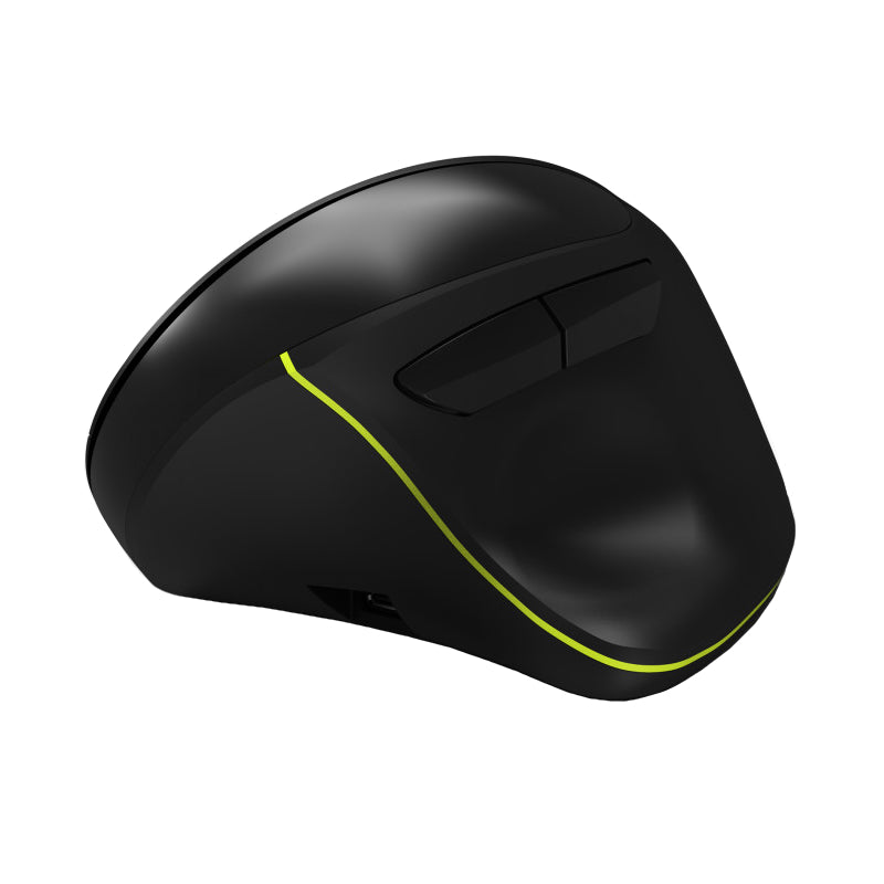Port Connect Wireless Rechargeable Ergonoc Mouse Bluetooth Black image 4
