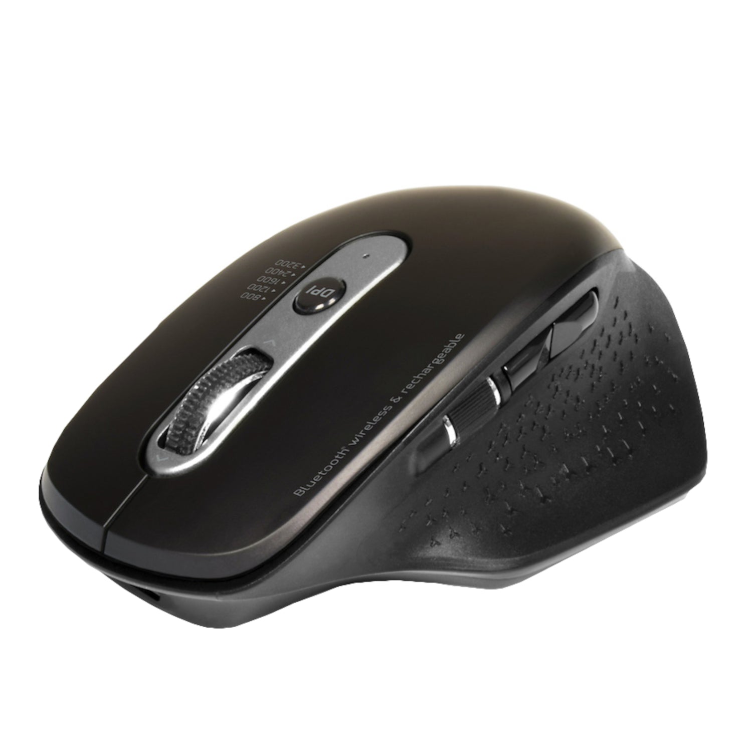 Port Connect Bluetooth Wireless And Rechargeable Executive Mouse Black image 2