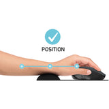 Port Ergonomic Gel Mouse Pad Black image 4