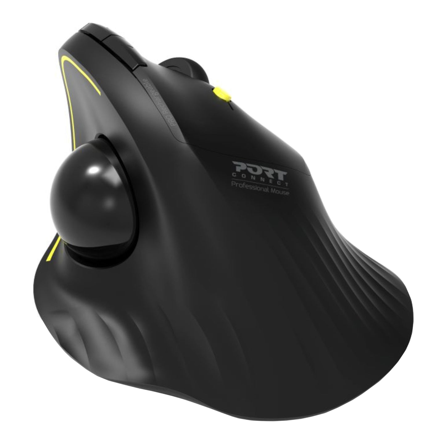 Port Connect Bluetooth + Wireless Rechargeable Ergonomic Trackball Mouse image 2