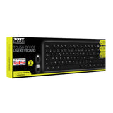 Port Connect Tough Office USB Keyboard Black image 5