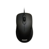 Port Design Combo Wired Mouse + Keyboard Black image 2