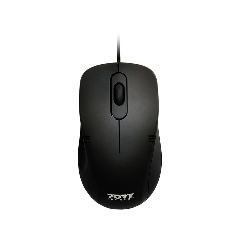 Port Design Combo Wired Mouse + Keyboard Black image 2