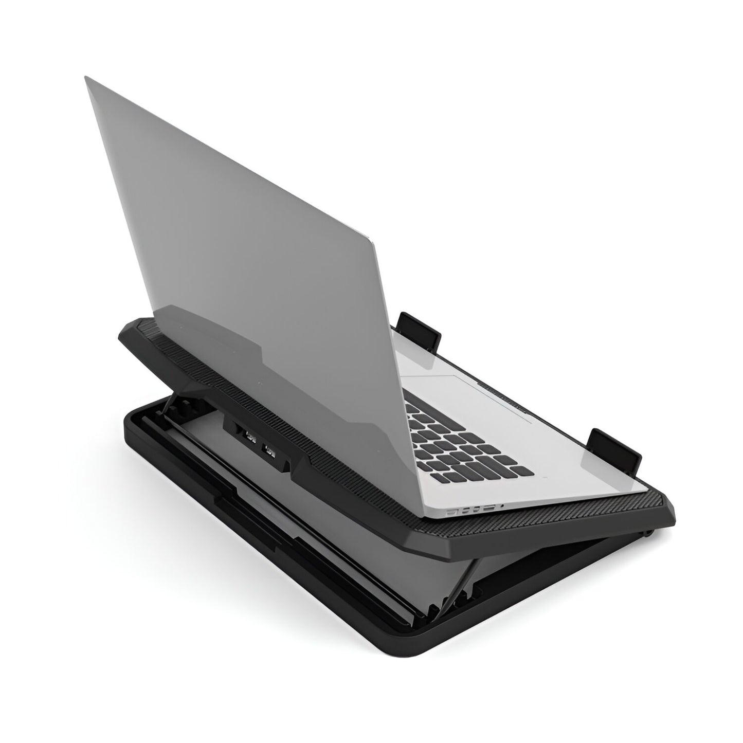 Port Ergonomic Notebook Cooler Pro, With Dual Fans And USB Ports image 5