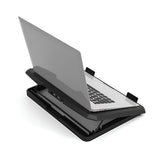 Port Ergonomic Notebook Cooler Pro, With Dual Fans And USB Ports image 5