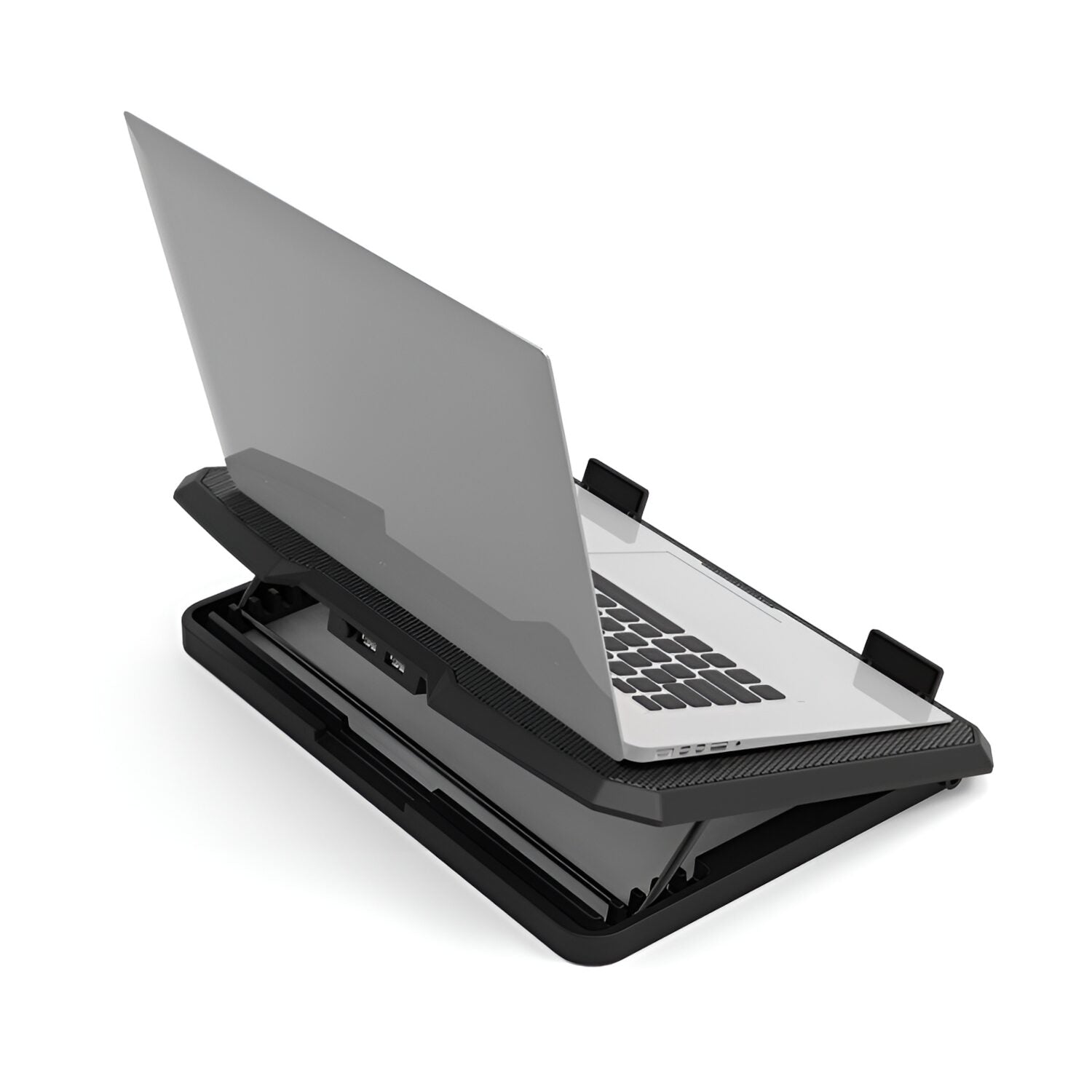 Port Ergonomic Notebook Cooler Pro, With Dual Fans And USB Ports image 5