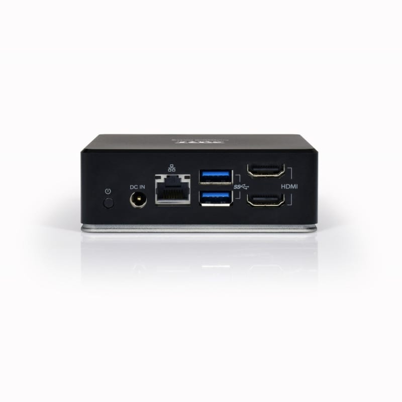 Port USB Type-C To 1 X RJ45|2 X USB3.1 GEN1|2 X HDMI|1 X TYPE-C|1 X USB3.1 GEN1 | Apple Charging 2.4A|1 X Aux Dock Black image 3