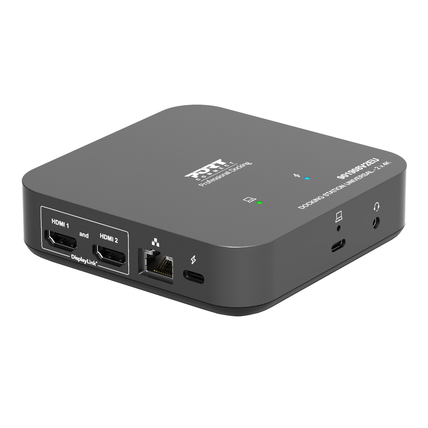 Port Connect Multi-Port USB Type-C 2X4K Office Docking Station image 2