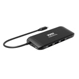 Port USB Type-C 4 X USB3.1|1 X Aux|micro+sd Card READER|1 X RJ45|1 X HDMI|1 X VGA|1 X Type-C Pd Dock 100W Black image 3