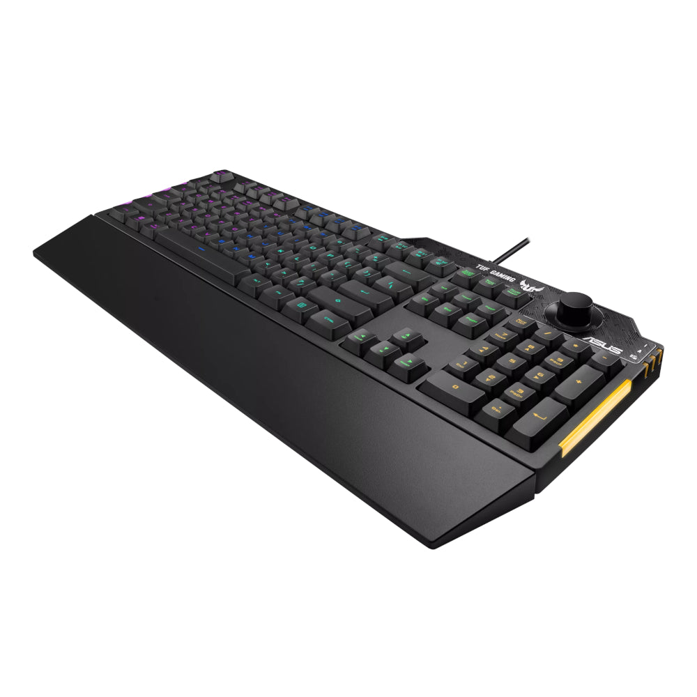 Asus Tuf Gaming K1 Full-Size RGB Gaming Keyboard image 3