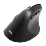Port Connect Ergo Shape Rechargeable Wireless Mouse image 6