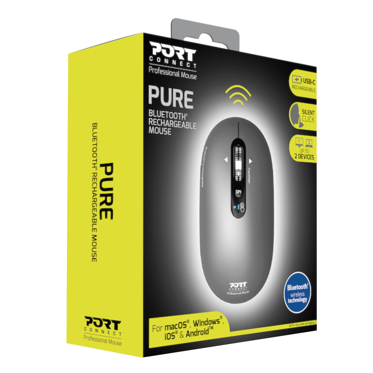 Port Connect Pure Bluetooth Rechargeable Mouse image 6