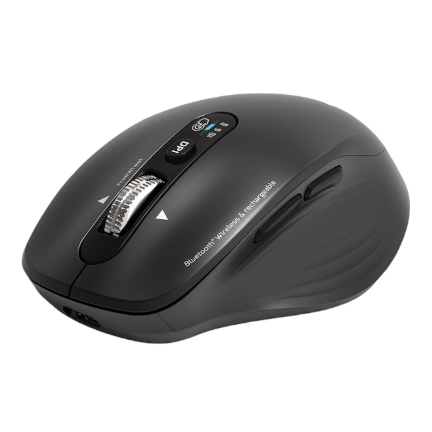 Port Connect Business 2.4GHZ Rechargeable Bluetooth Wireless Mouse Black image 3
