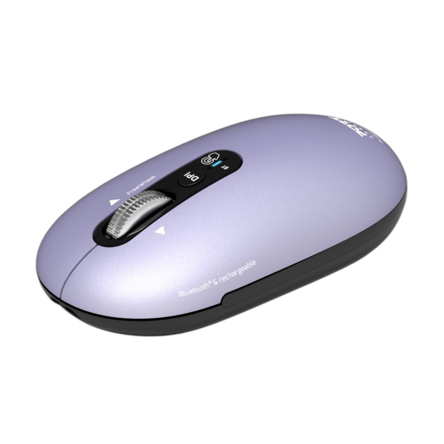 Port Connect Pure Mac Rechargeable Wireless And Bluetooth Mouse Iris image 3